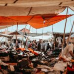 people in the market during daytime